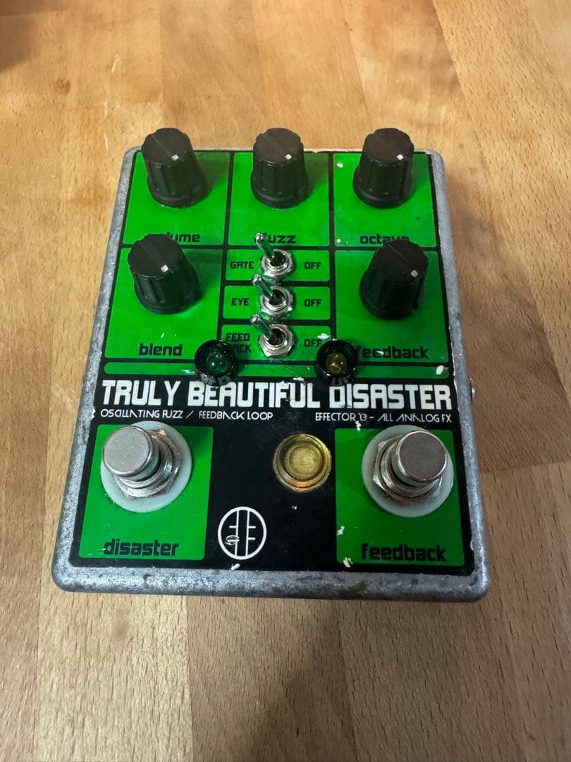 ギター Effector 13 truly beautiful disaster