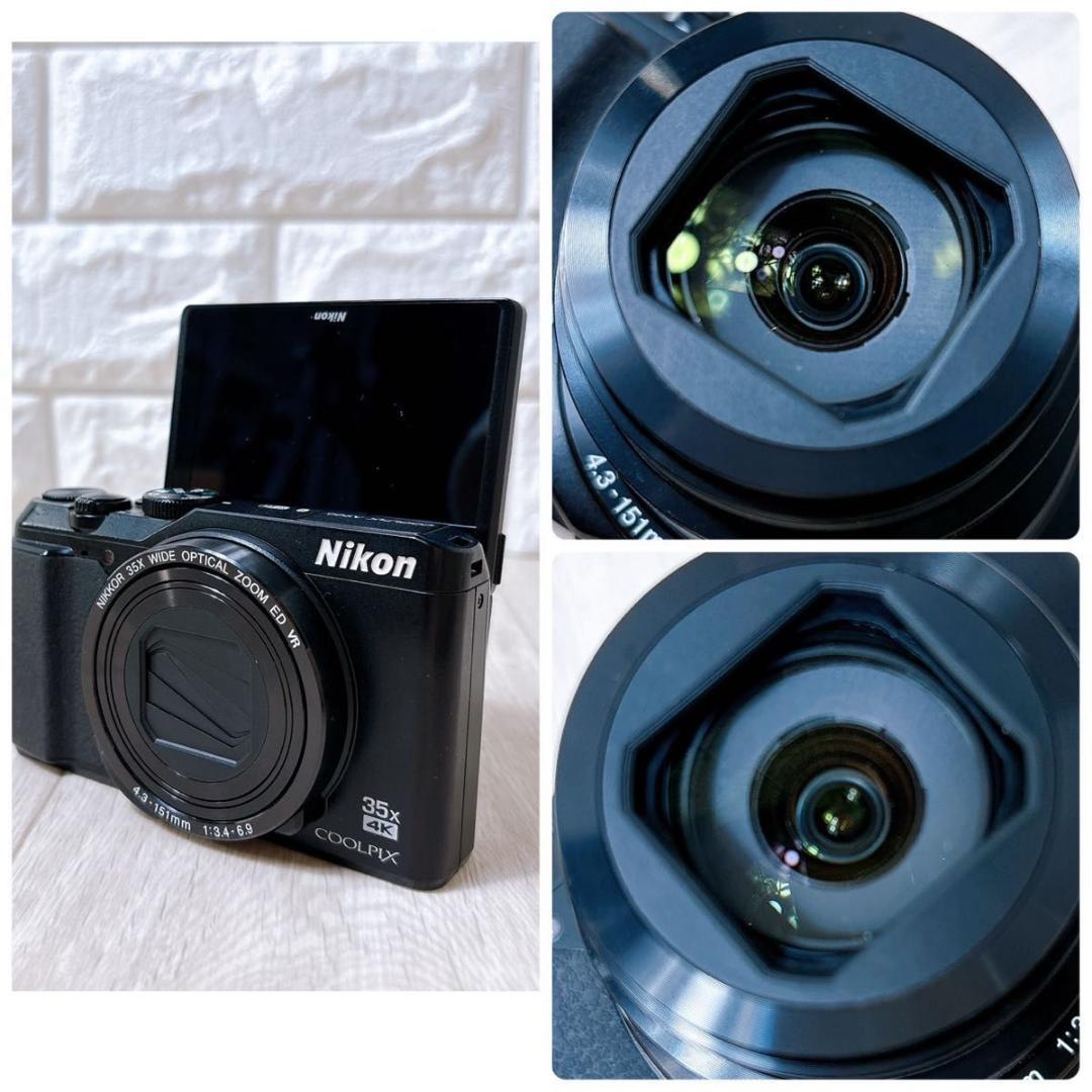 Nikon ニコン クールピクス A900 ブラック コンパクトデジタルカメラ