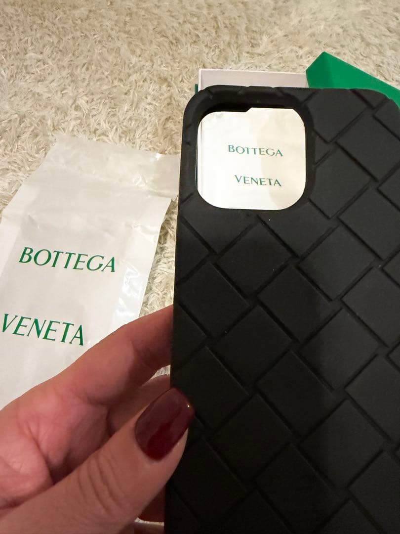 新品未使用Bottega Veneta ブラック iPhoneケース