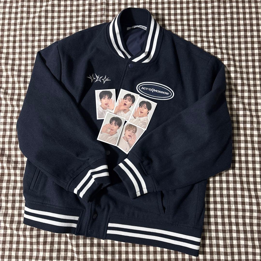 アイドル TXT popup ACT : TOMORROW virsity jacket