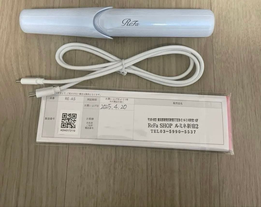 ReFa ストレートヘアアイロン　フィンガーアイロン