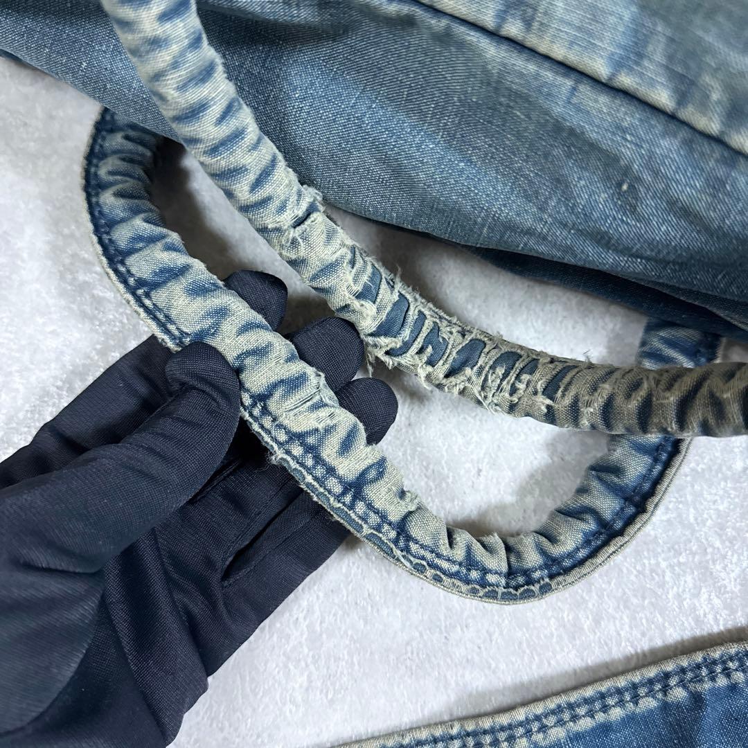 美品希少　初期ポーター　ビンテージ　80s　ボストンバッグ　2way　インディゴ