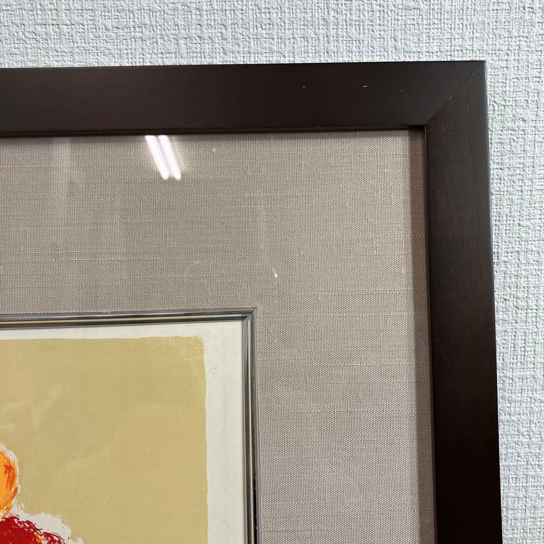 リトグラフ版画　作者不詳サインありk.Ito 「Autumn」