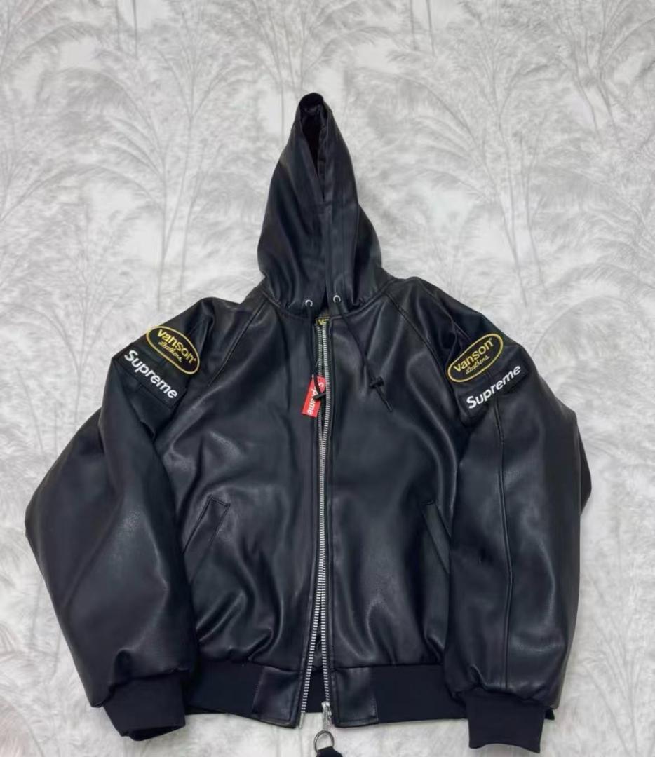 Supreme x Vanson Leathers FW24 レザージャケット