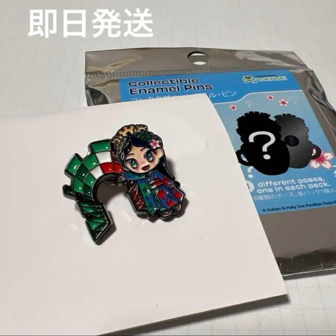 大阪万博　万博　イタリア　イタリアちゃん　 ピンバッジ　イタリア館