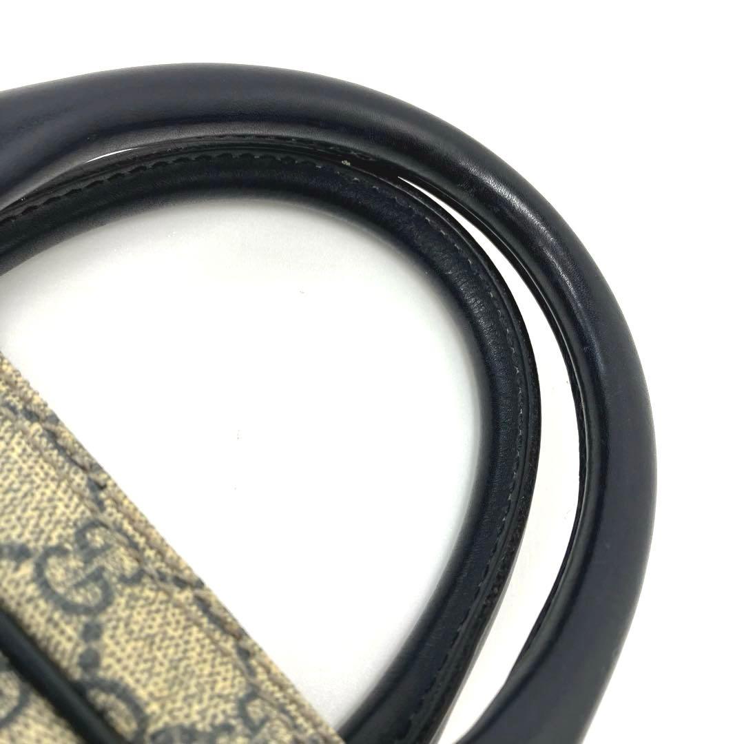 大人気☆GUCCI☆グッチ☆ビジネスバッグ☆GGスプリーム☆レザー☆ネイビー！