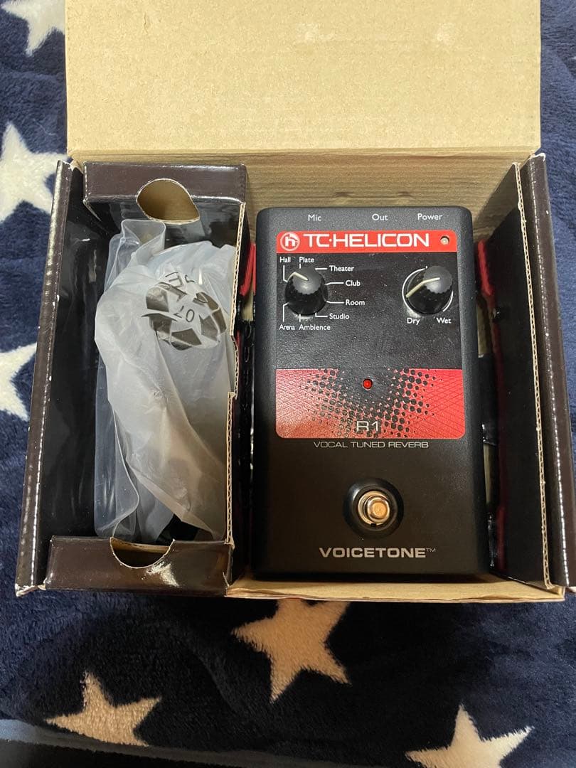 TC HELICON Voicetone R1 ボーカルリバーブ
