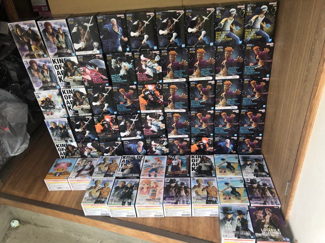 ワンピース　フィギュア　バトレコ　ハンコッククザン　ガープ　koa 63個