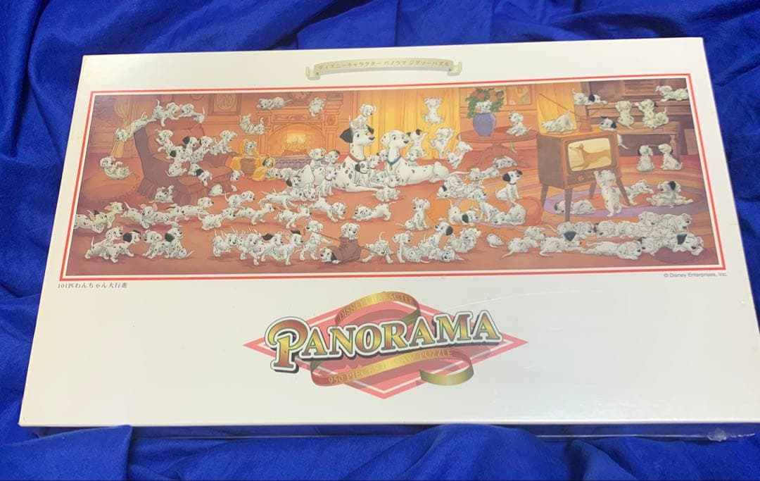 【未開封】ディズニー パノラマジグソーパズル 101匹わんちゃん 950ピース