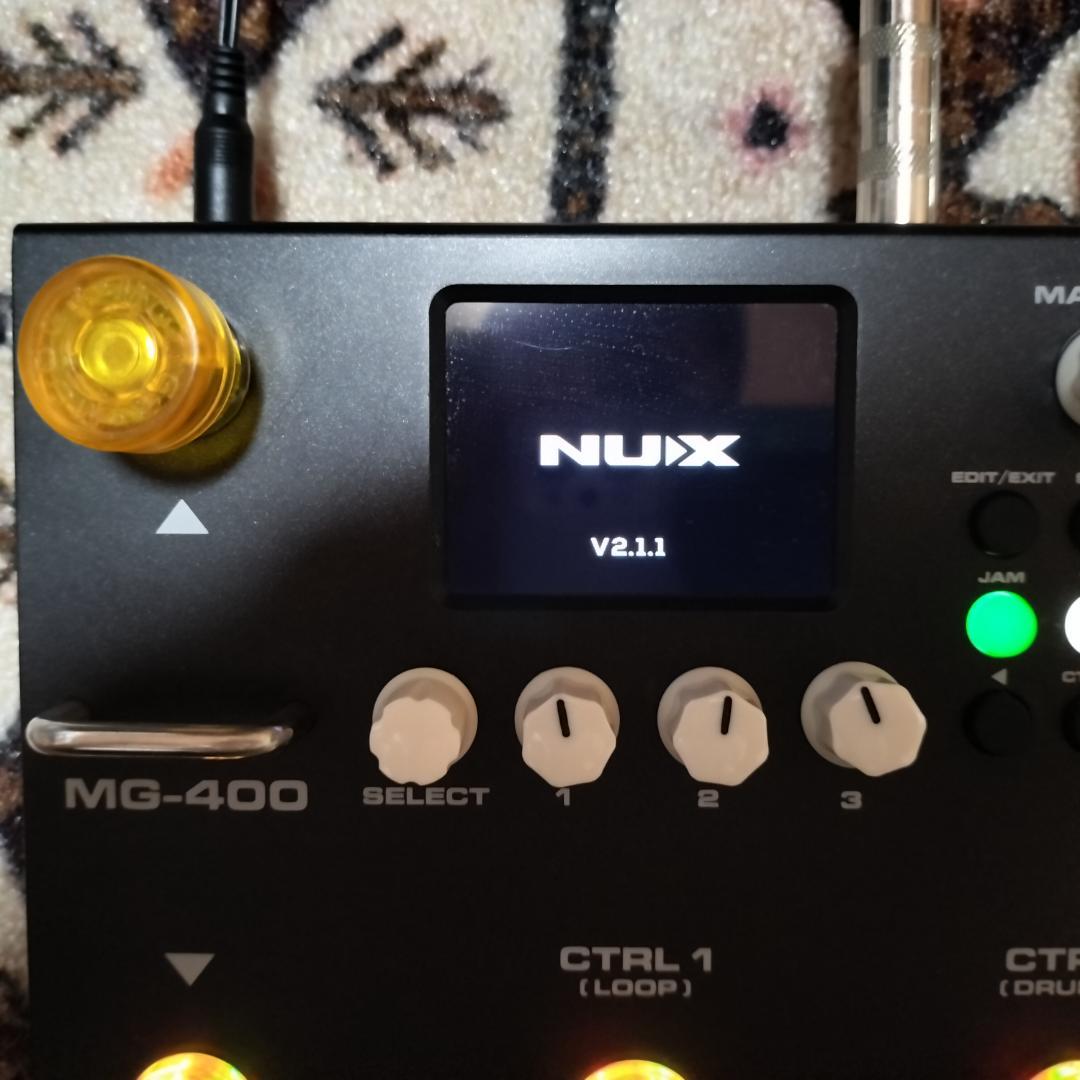 NUX MG-400（最新V2.1.1）マルチエフェクター