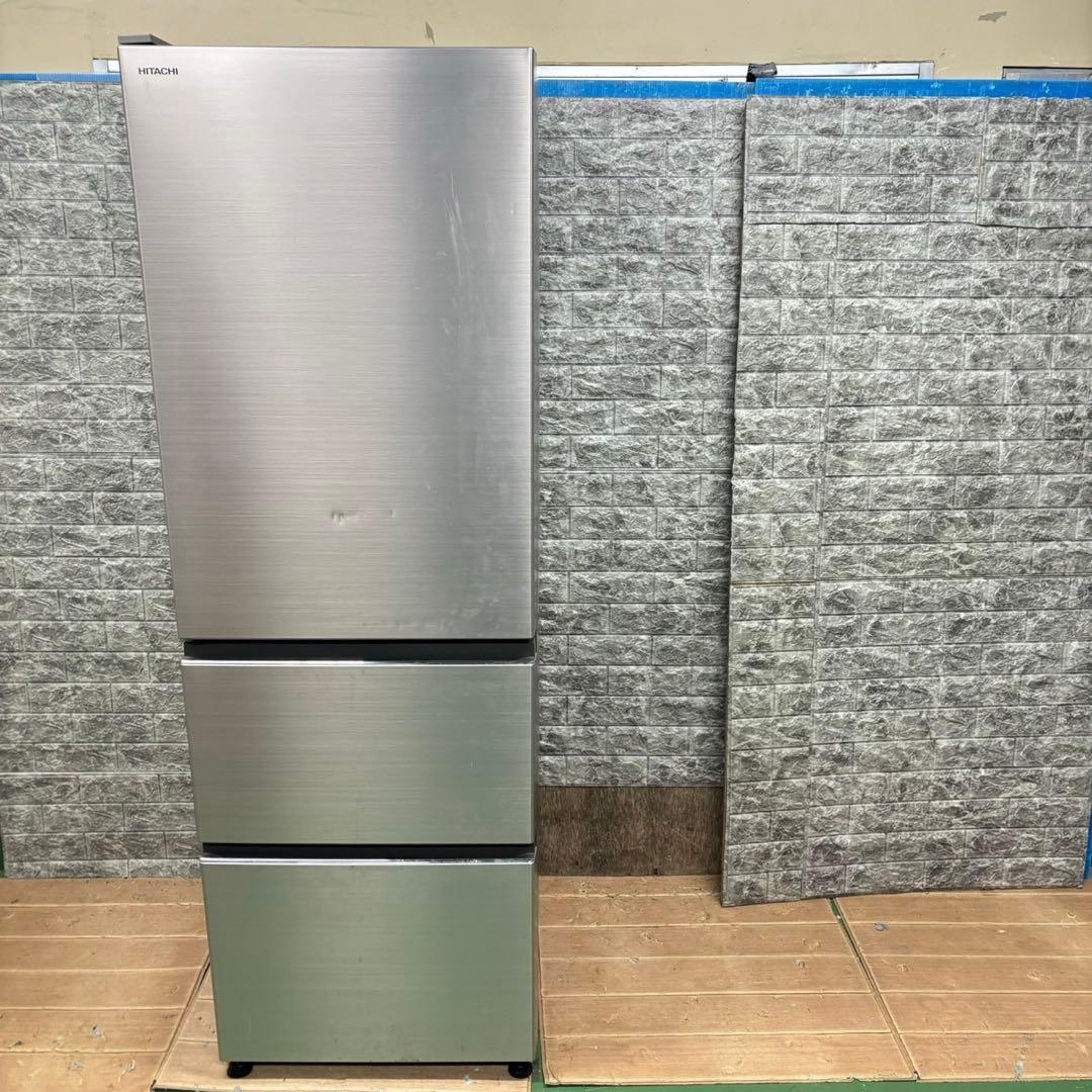 392 冷蔵庫　大型　300L〜400L 自動製氷機付　左開き　美品　大人気