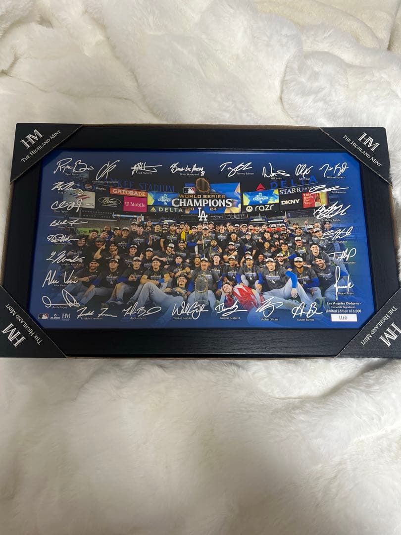 ドジャースワールドシリーズ 2024 優勝記念 シグネチャーセレブレーション