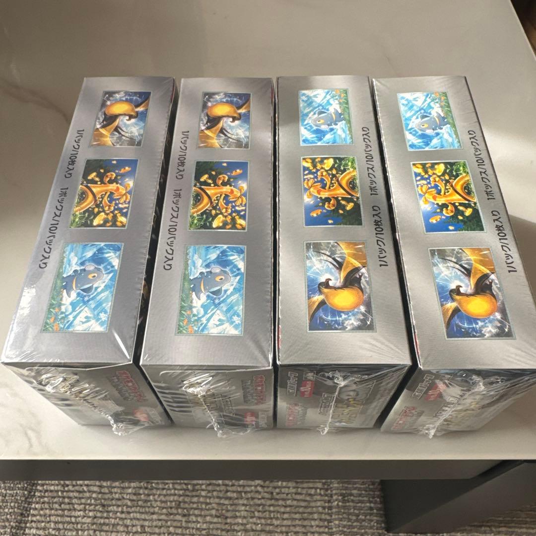 ポケモンカードゲーム ジャイニートレジャーexセット 4個