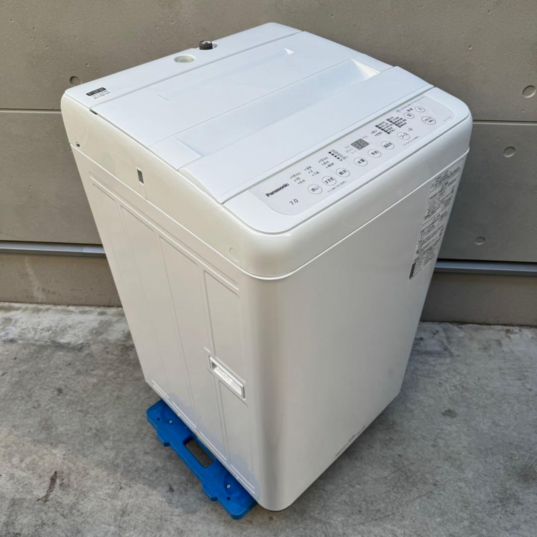 109⭐️2024年製★ほぼ新品★パナソニック　洗濯機　7KG 一人暮らし