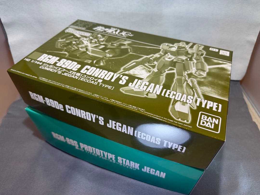 HGUC 1/144 プロト・スタークジェガン&ジェガンコンロイ機&デカール