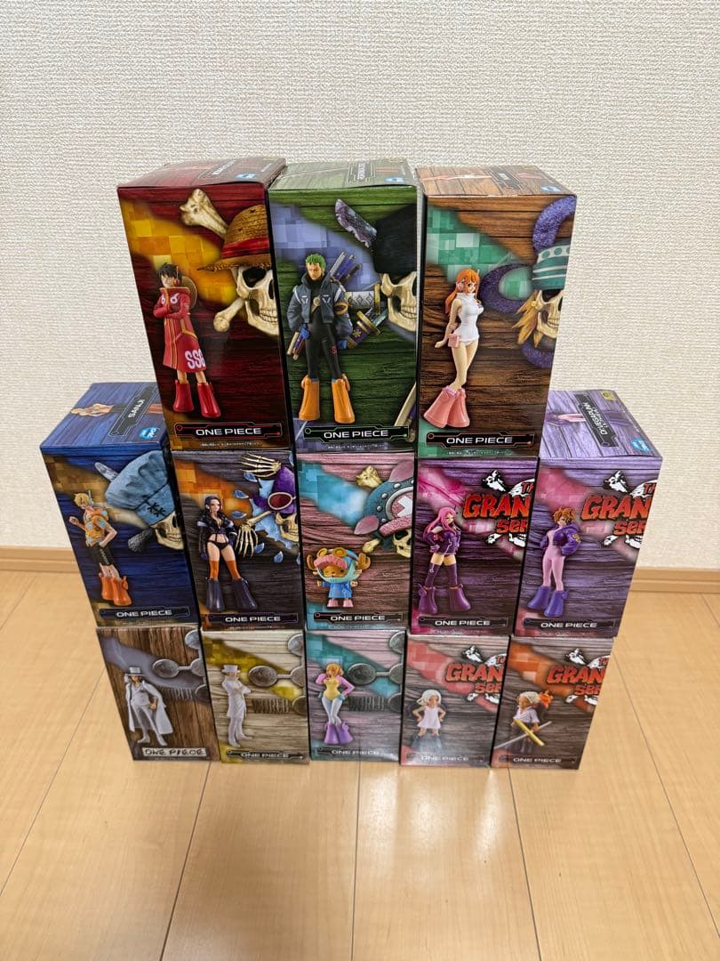 ワンピース　グラメン　エッグヘッド　セット　フィギュア