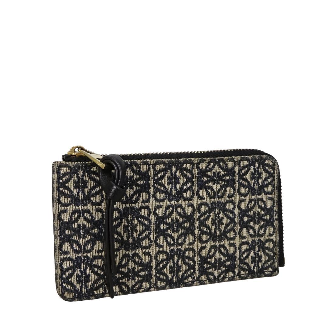 本物 ■ロエベ■アナグラム ミニ ウォレット カードケース ケース 財布