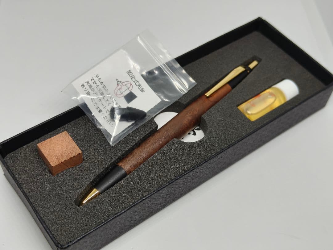 野原工芸が欲しい文房具好きです!さん専用　野原工芸　セコイア瘤　シャープペンシル