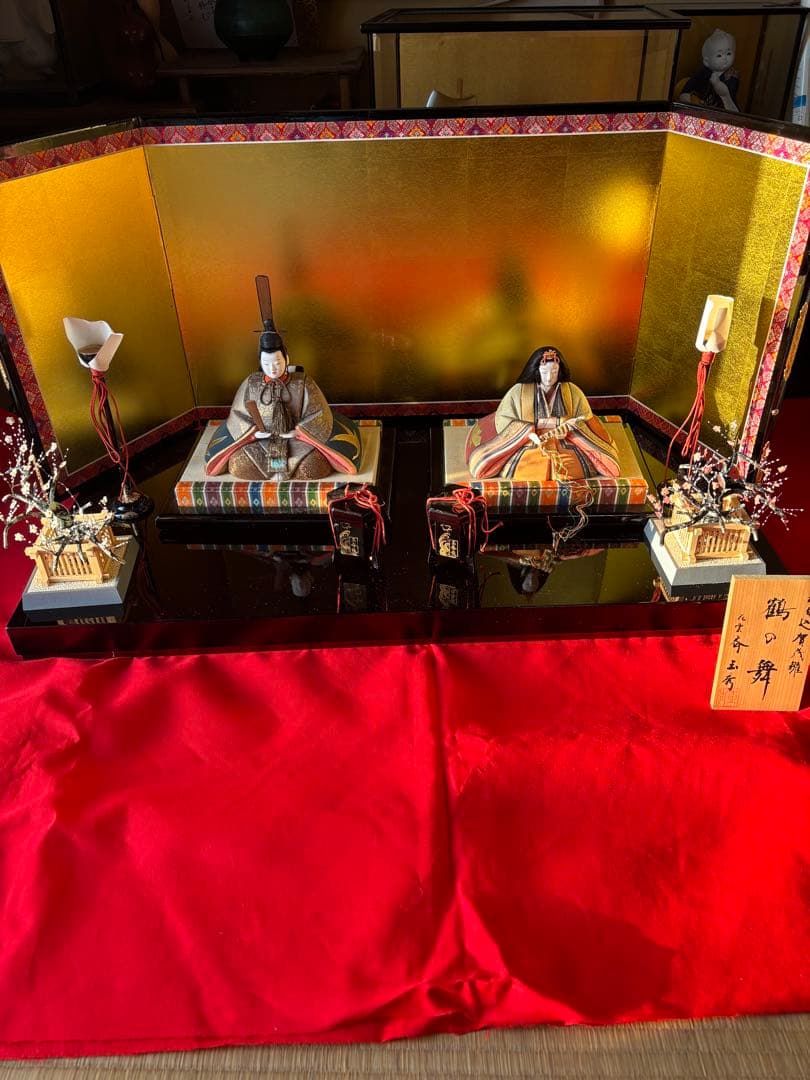 ぷ*郎様 京都上賀茂神社　木目込賀茂雛人形　お雛様　雛人形