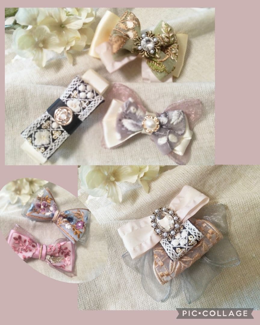 ワンちゃんリボン各種