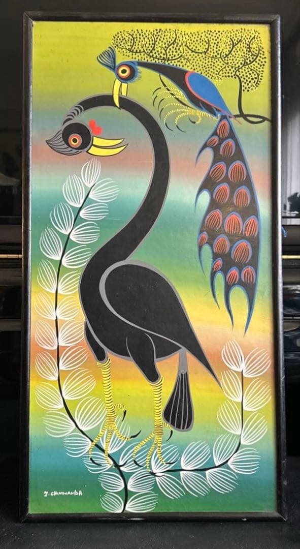 ティンガティンガ　　タンザニア発祥アフリカン現代絵画　byチムワンダ