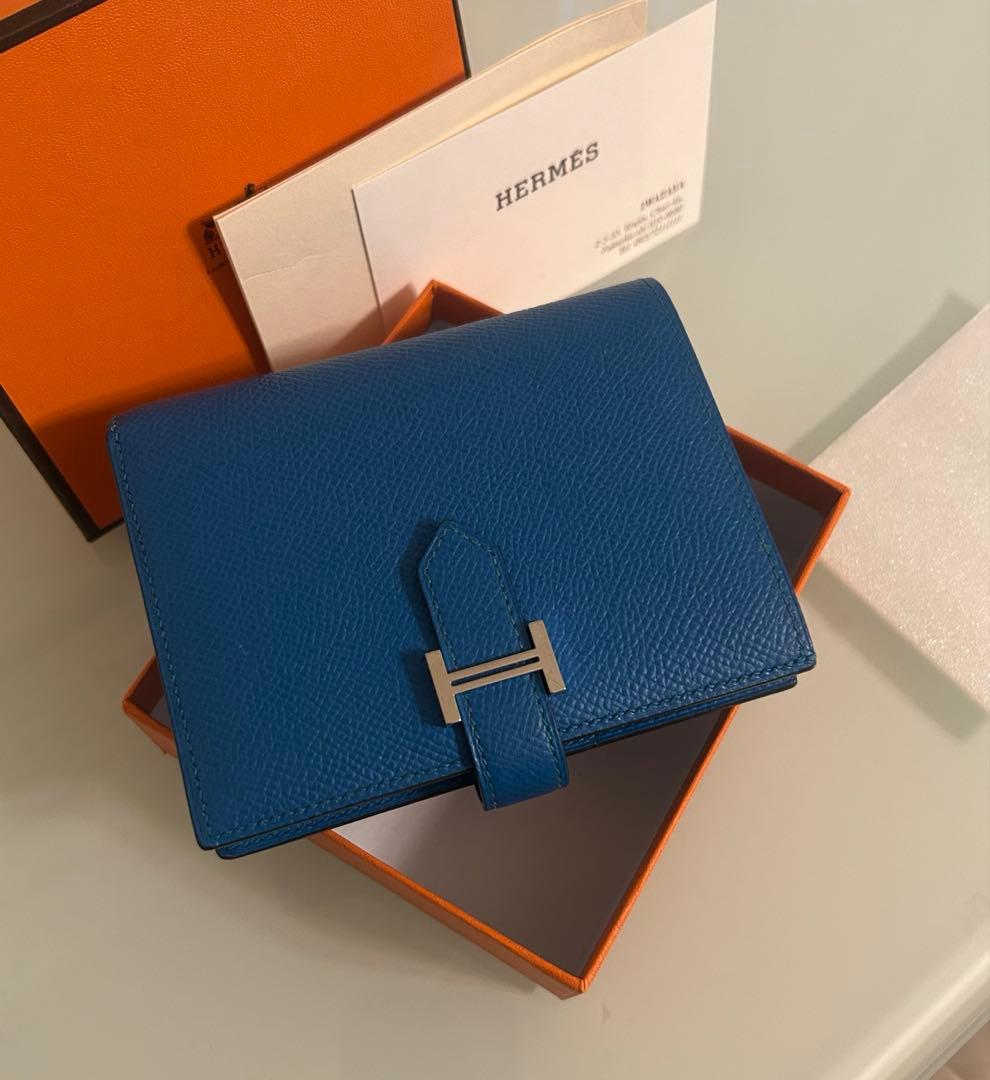 ZOO　エルメス　ベアン コンパクト　財布　二つ折り　長財布