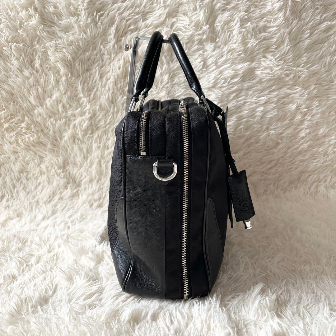 美品✨PELLE MORBIDA ペッレモルビダ　ブリーフケース　2way 黒