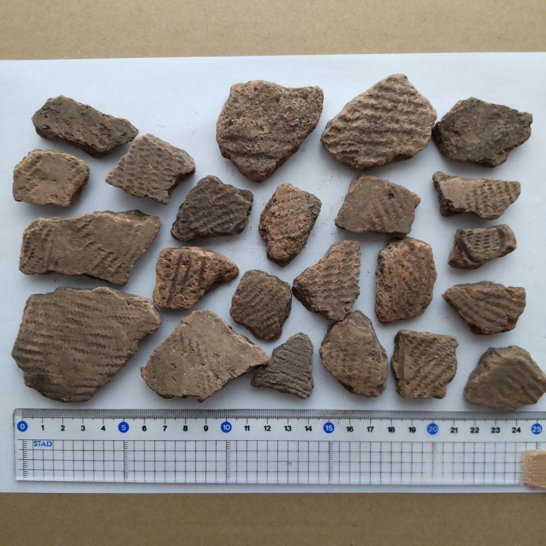 ★本物の縄文土器★(新潟県出土)24、23点