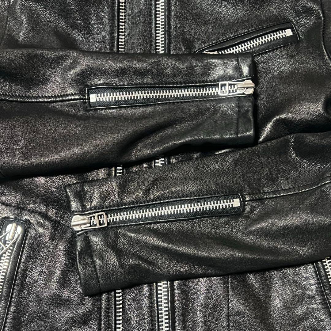 ヴァンキッシュ ライダースジャケット S 山羊革10thAnniversary