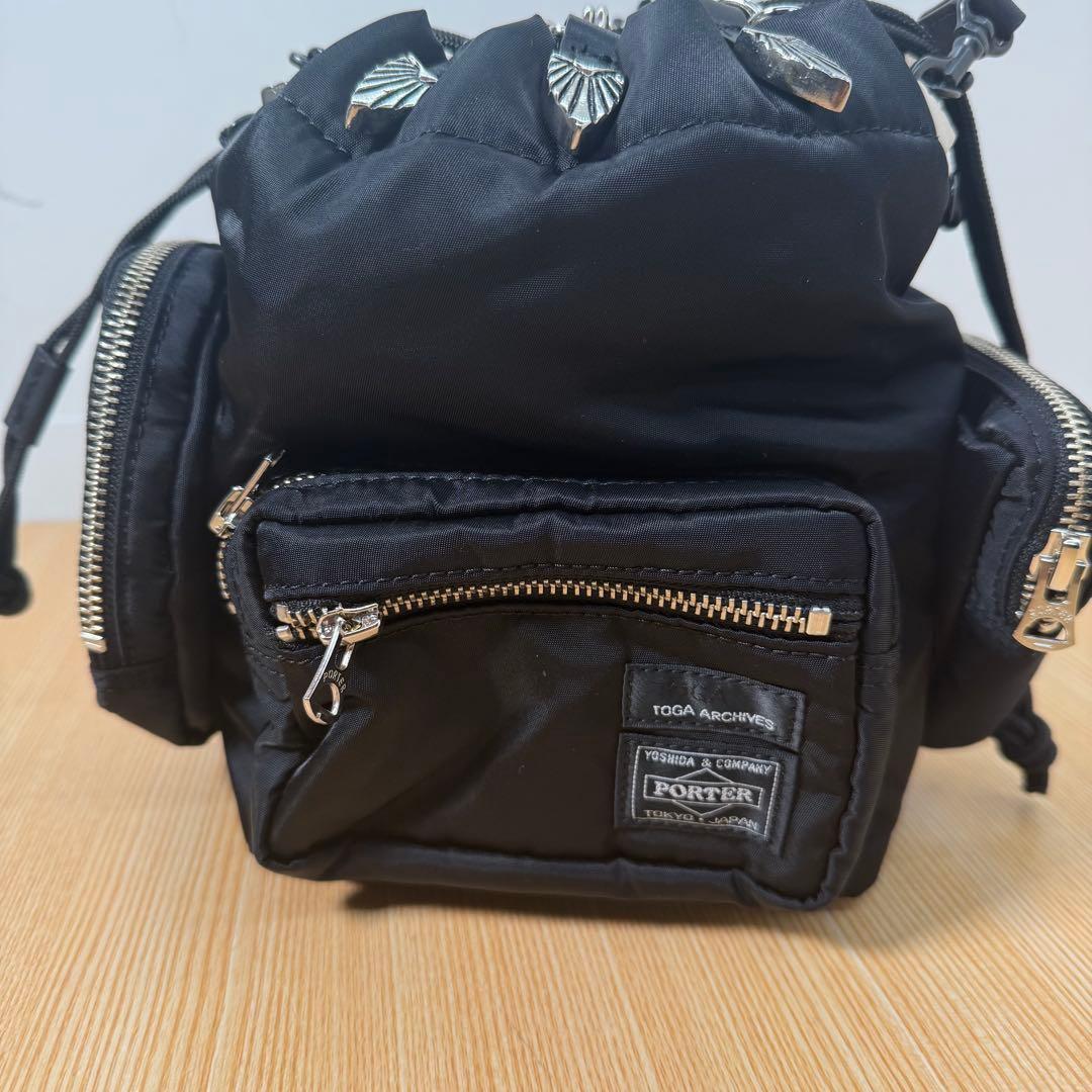 【美品】TOGA × PORTER ストリングバッグ　ショルダー