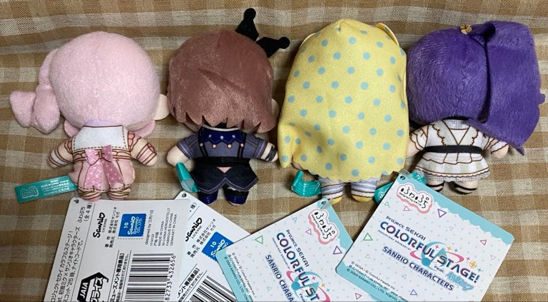 プロセカ　初音ミク×サンリオ　ふわぷちマスコット　ニーゴ　全4種セット