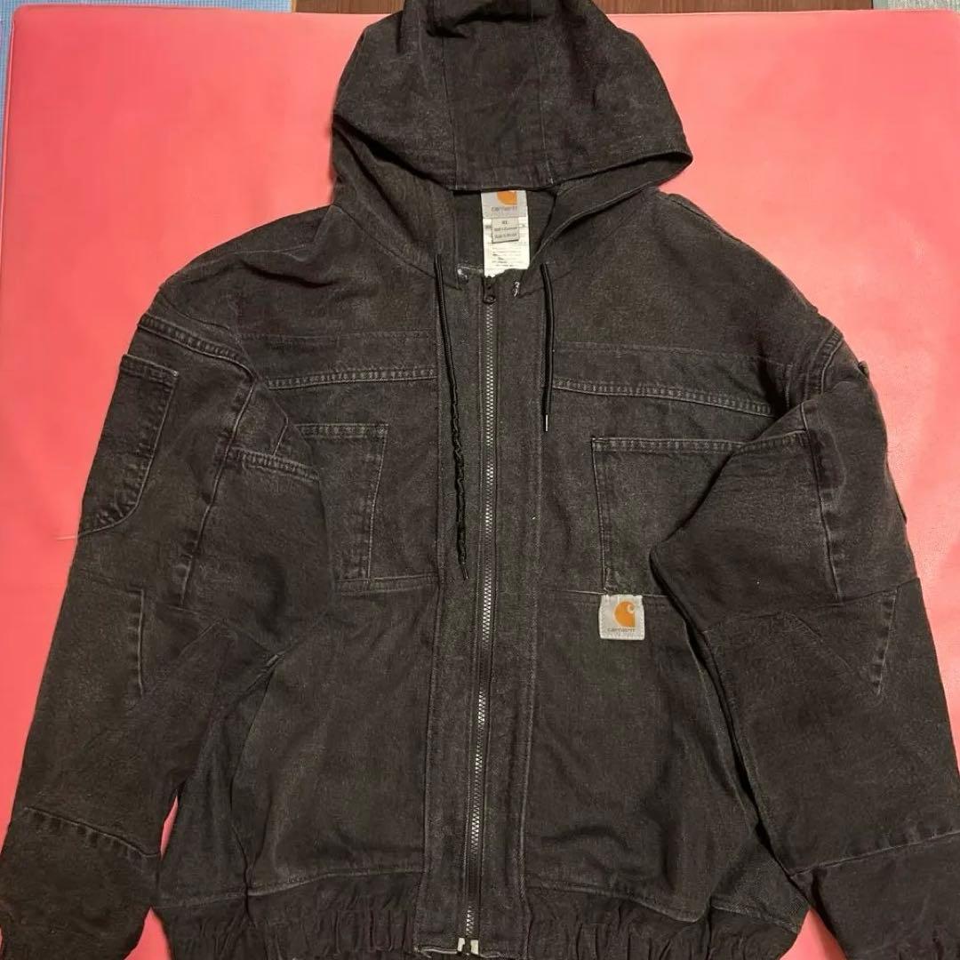 希少　Carhartt ブラックジャケット XL