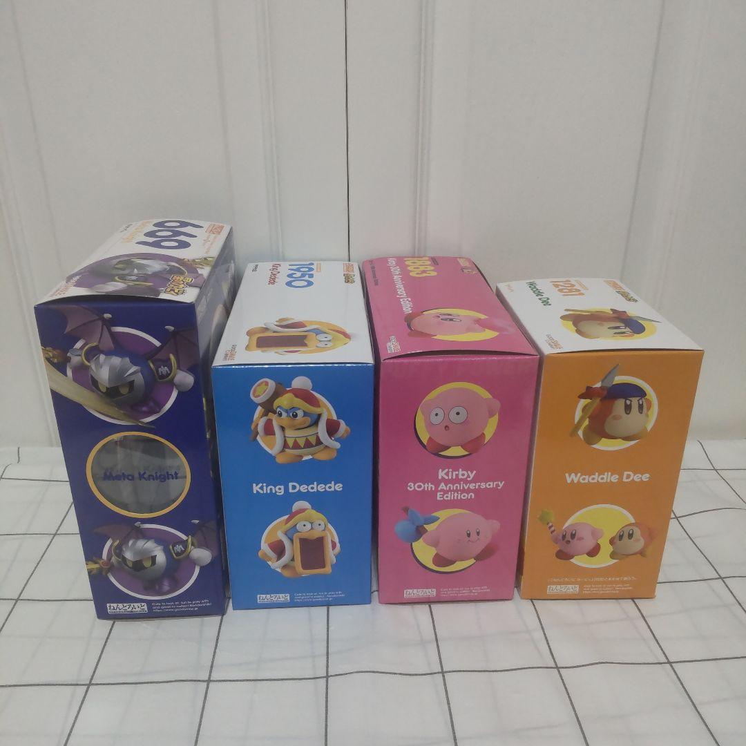 【未開封品】ねんどろいど カービィ＆メタナイト＆デデデ大王＆ワドルディ セット