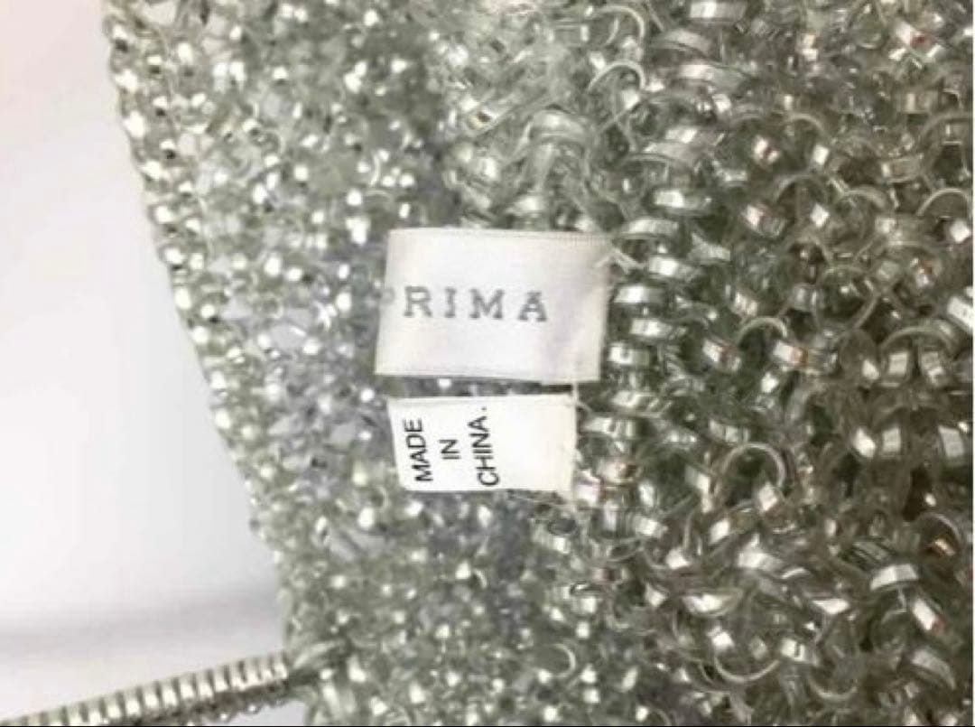 アンテプリマ　シルバー ワイヤーバッグ A4　ハンドバッグ