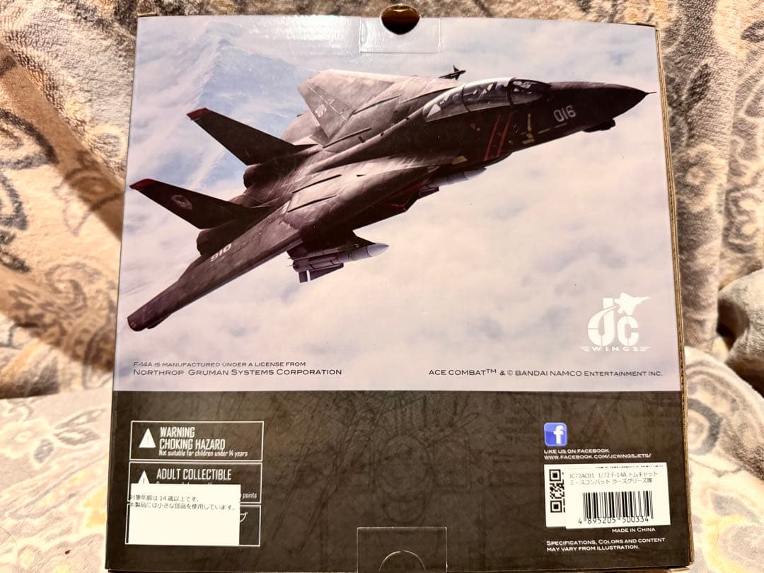 【未開封】1:72ダイキャストACE COMBAT F-14A TOMCAT