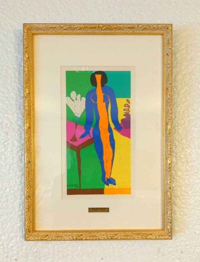 【巨匠版画作品！希少！】マティス／ズルマ《リトグラフ》