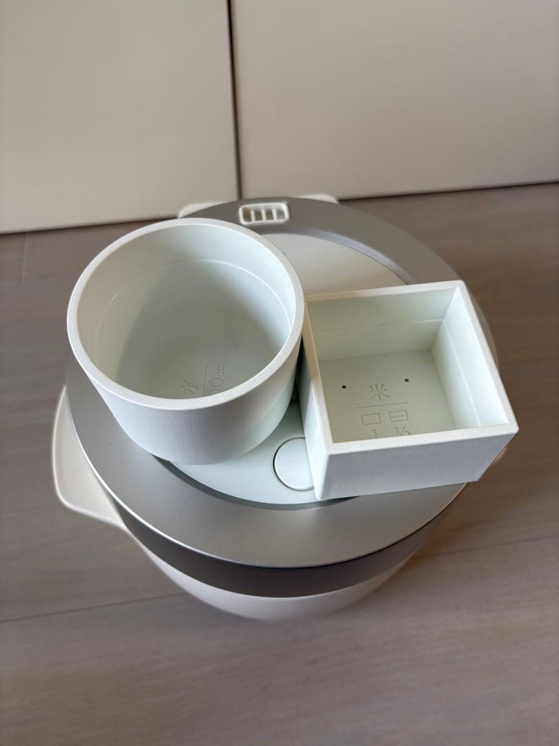 バルミューダ ザ ゴハン 3号炊き 炊飯器 K03A-WH