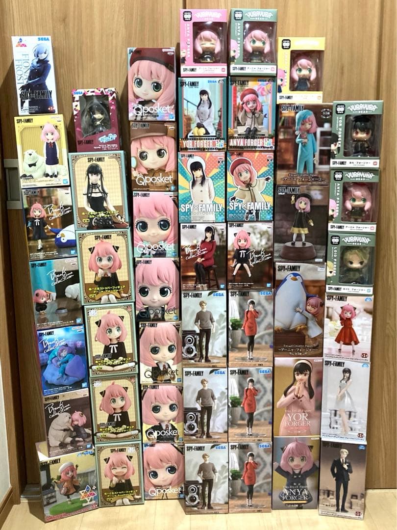 スパイファミリー フィギュア まとめ売り 46点セット