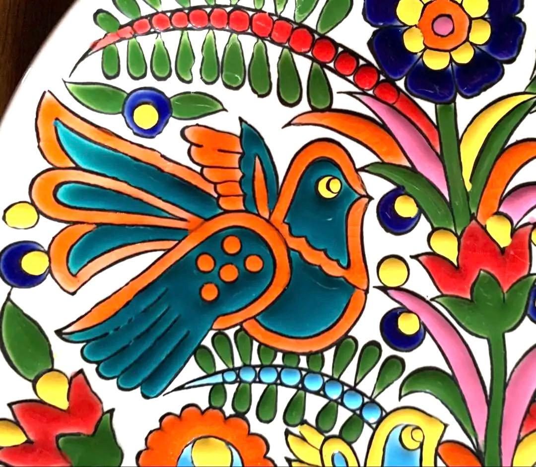 ヴィンテージ　Tassoulis作　セラミック製　壁掛けプレート　ギリシャ