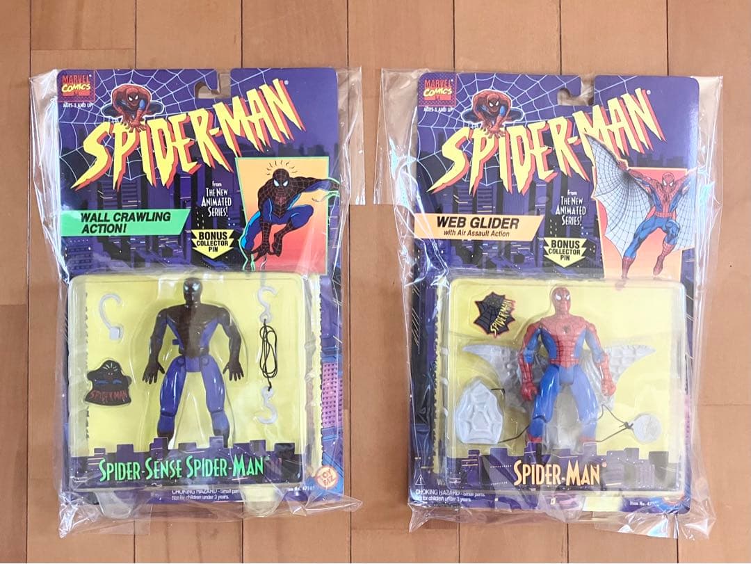 スパイダーマン トイビズ アクションフィギュア センス ウェブグライダー セット