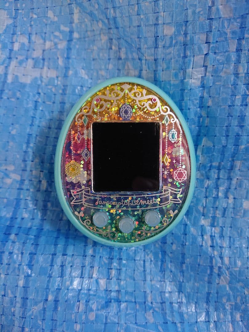 美品　BANDAI たまごっちみーつ　ファンタジーみーつver.ブルー