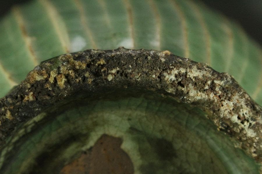 高麗 李朝 青磁 瓶 高30.5cm(ZE558)