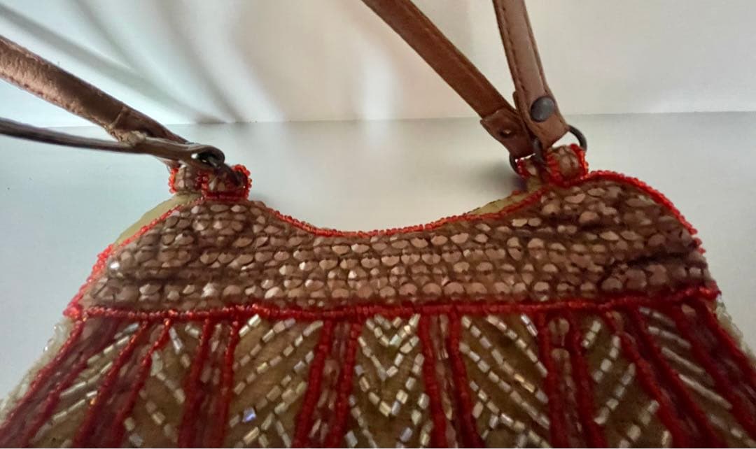 MmmALTA 　JAMIN PUECH パーティーバッグ ビーズ装飾