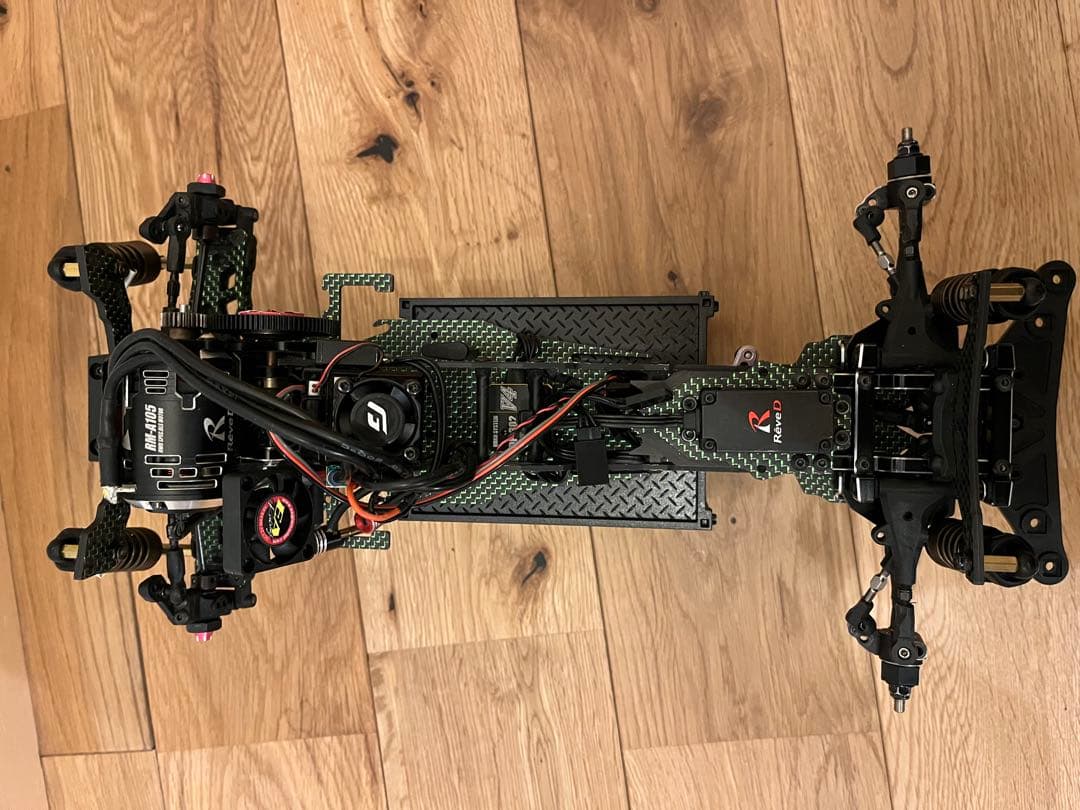 sakura d5mr グリーンカーボンシャーシ