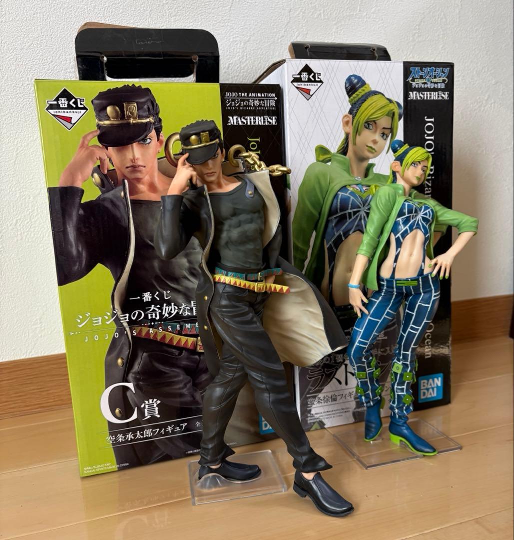 ジョジョの奇妙な冒険 一番くじ 承太郎 徐凛 2体セット