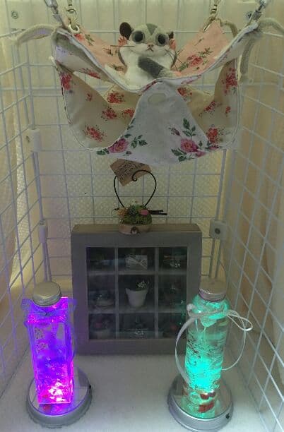 モモンガハウス(花柄Ver.2)   ポーラベリィ綿麻生地❗❗1900円