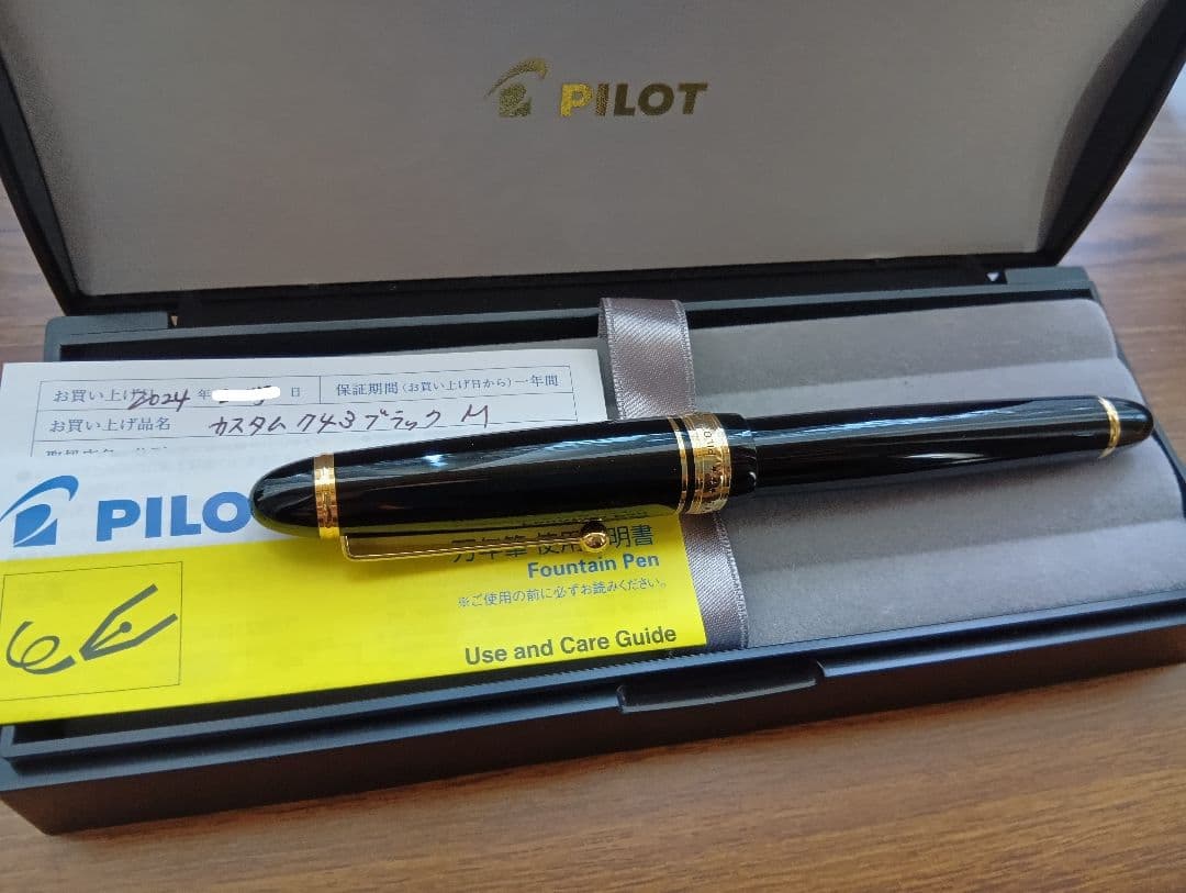 PILOT 万年筆 カスタム743 Мニブ（中字）