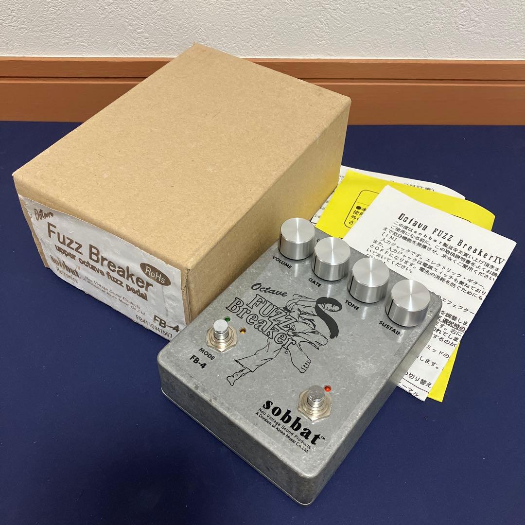 sobbat FB-4 Fuzz Breaker Ⅳ ソバット ファズ 日本製