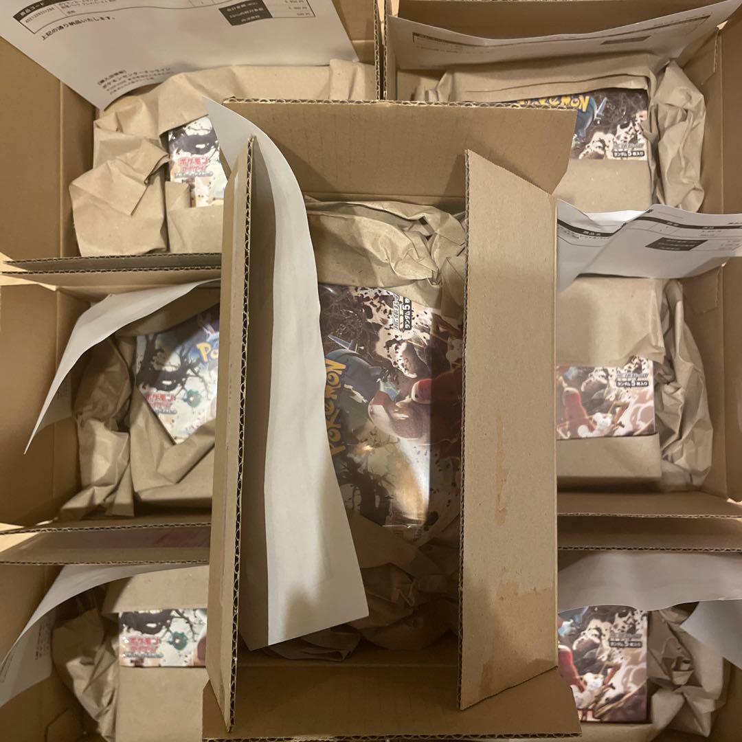 ポケモンカード　クレイバースト　シュリンク付き　7box