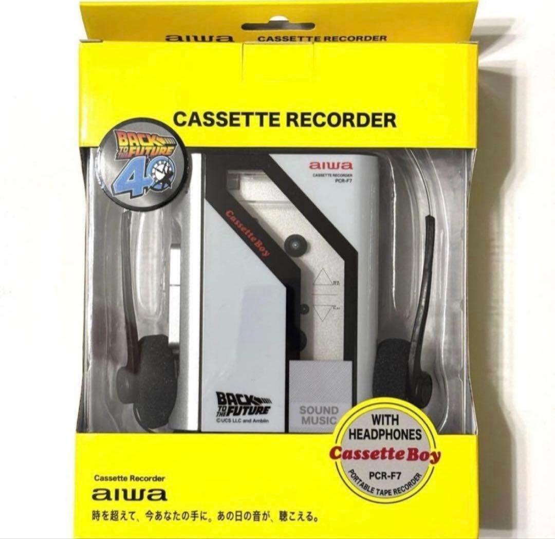 バックトゥザフューチャー　ポータブルカセットプレーヤー　ドンキ　コラボ　新品